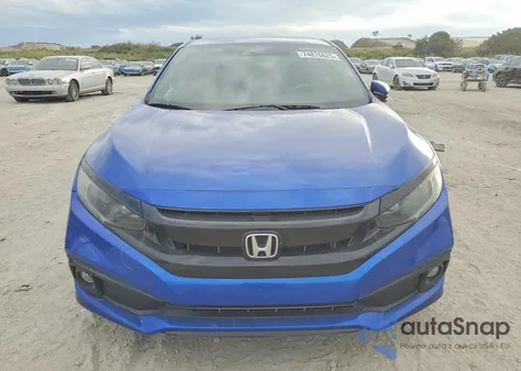 2021 Honda Civic Sport z USA, uszkodzony, nr VIN 2HGFC2F84MH534244